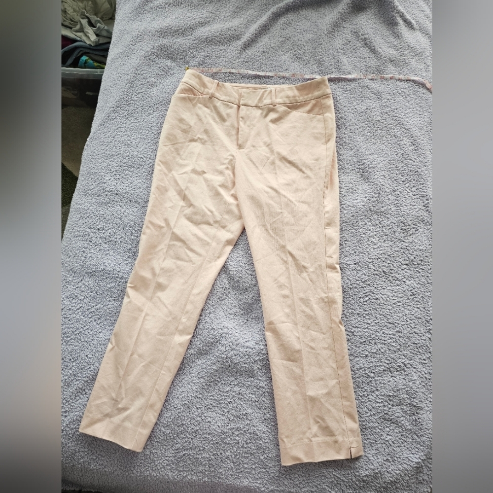 charter club newport slim crop pants